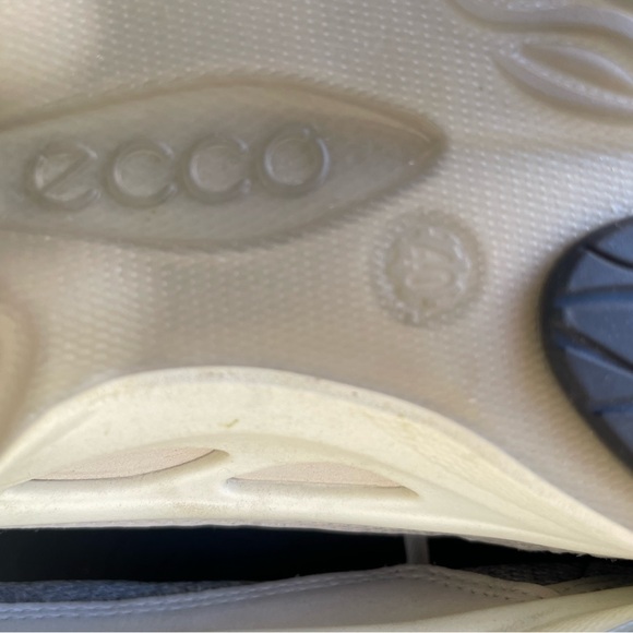 ECCO BIOM Fjuel Women's Sneakers – White/Gray – Size 9 (EU 40, UK 7) - Picture 8 of 10